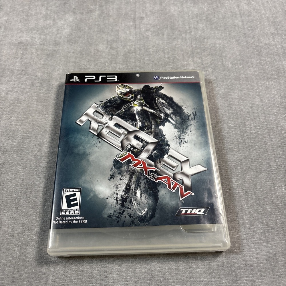 MX vs. ATV Reflex Sony PlayStation 3 PS3 Racing Game BLUS-30321 THQ No Manual